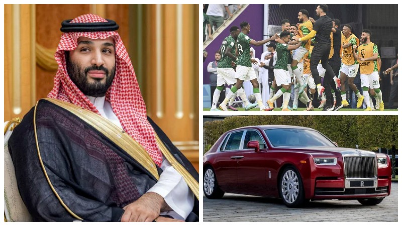 Սաուդյան Արաբիայի արքայազնն ազգային հավաքականի խաղացողներին Rolls Royce է նվիրել 2022թ.-ի աշխարհի առաջնությունում հաղթելու համար