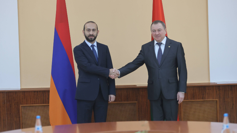 Հայաստանի ու Բելառուսի ԱԳ նախարարներն անդրադարձել են միջազգային և տարածաշրջանային անվտանգության հարցերի