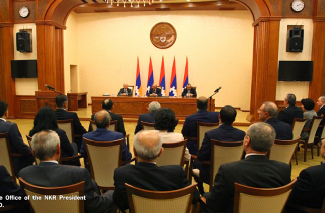 Բակո Սահակյանն ու Էդվարդ Նալբանդյանը քննարկել են արցախա-ադրբեջանական հակամարտությանը վերաբերող հարցեր