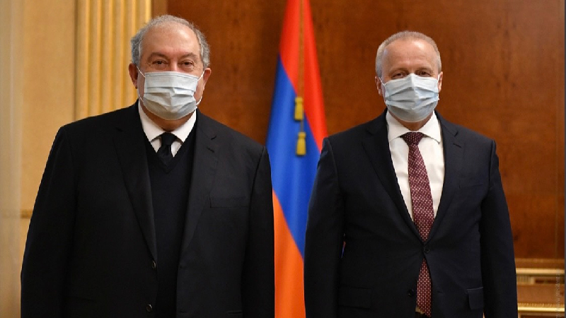 Արմեն Սարգսյանը և ՀՀ-ում ՌԴ դեսպանը մտքեր են փոխանակել տարածաշրջանային անվտանգության ու կայունության հարցերի շուրջ