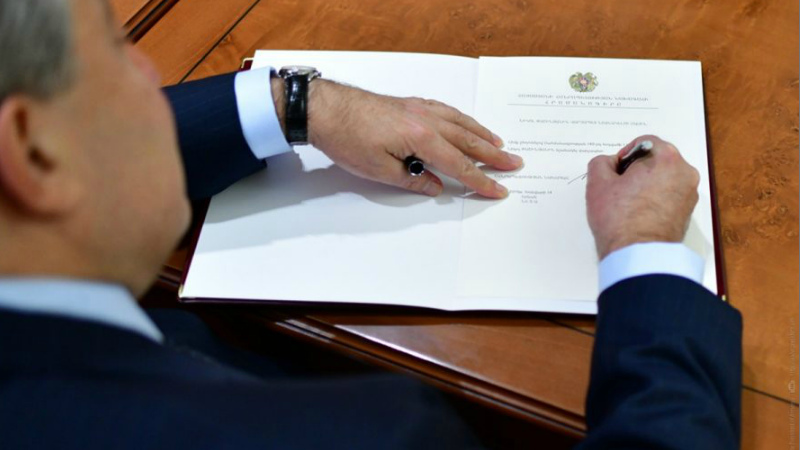 Հանրապետության նախագահը մի շարք օրենքներ է ստորագրել