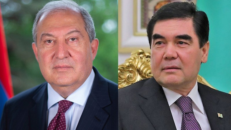 Թուրքմենստանի նախագահը շնորհավորական ուղերձ է հղել Արմեն Սարգսյանին