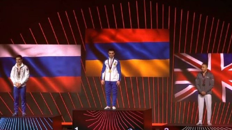 Արթուր Դավթյանը՝ Եվրոպայի առաջնության ոսկե մեդալակիր