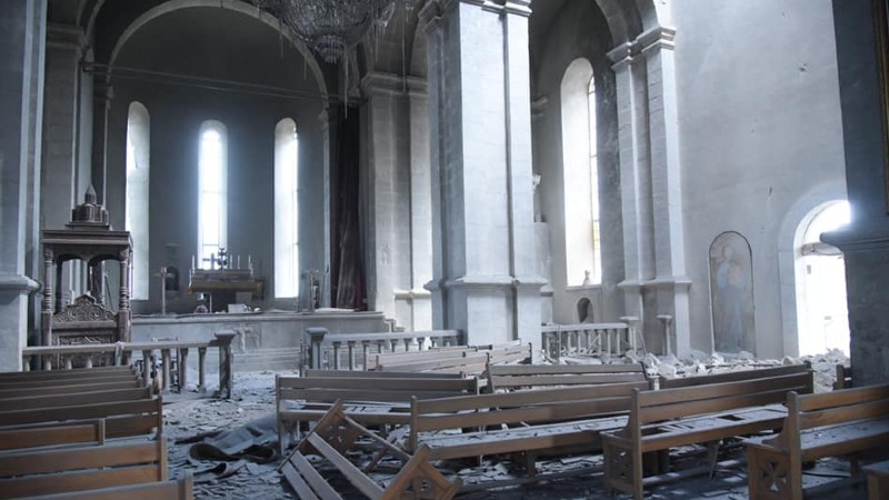 Եկեղեցին կրկնակի գերճշգրիտ հարվածից հետո. Արծրուն Հովհաննիսյան