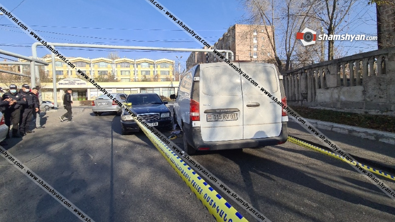 Երևանում Mercedes-ը վրաերթի է ենթարկել երիտասարդ աղջկան, ապա բախվել մեկ այլ Mercedes-ի