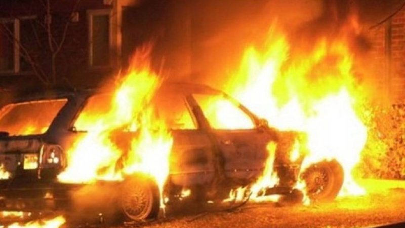 Ալավերդիում ավտոմեքենա է այրվել