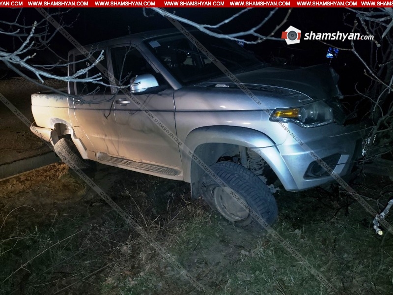 Տաթև համայնքի հարբած ղեկավարը УАЗ-ով վթարի է ենթարկվել