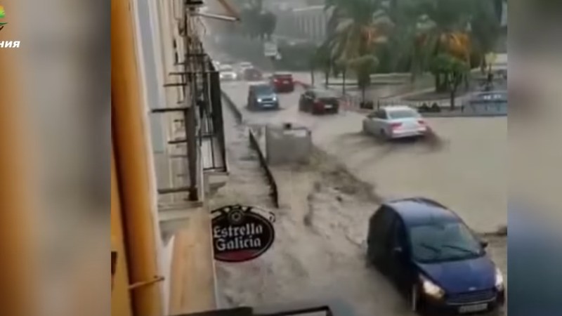 Հորդառատ անձրևներն Իսպանիայում ջրհեղեղի պատճառ են դարձել (տեսանյութ)