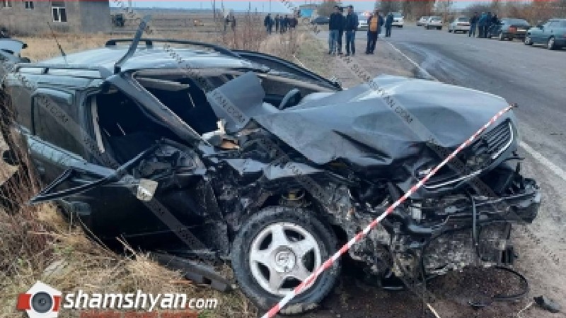 Գեղարքունիքի մարզում բախվել են Mercedes-ն ու Opel-ը. 3 վիրավորներից մեկը պայմանագրային զինծառայող է