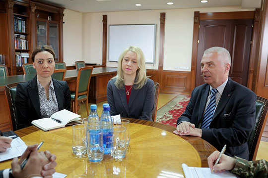 Սեյրան Օհանյանը Սվիտալսկու հետ քննարկել է Հայաստան-ԵՄ հարաբերություններին և սահմանին առնչվող հարցեր