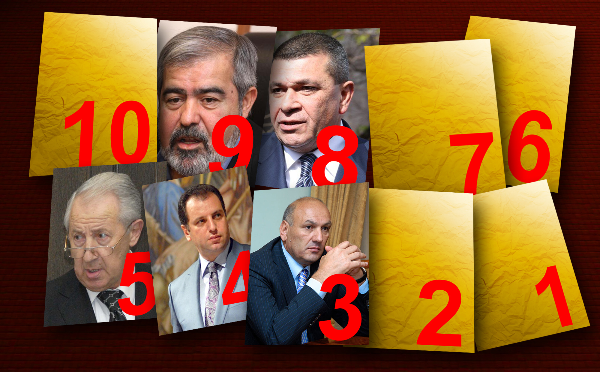 Ո՞վքեր են այս ամիս ամենամեծ իշխանությունն ունեցել Հայաստանում. TOP 10