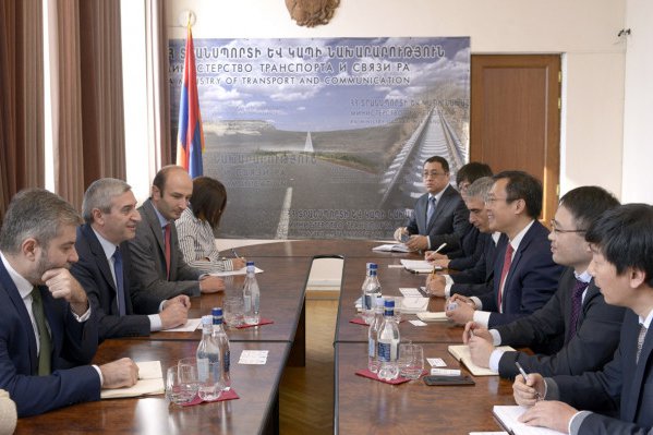 Չինական ընկերությունը հետաքրքրված է Հայաստանի ճանապարհաշինական ծրագրերով