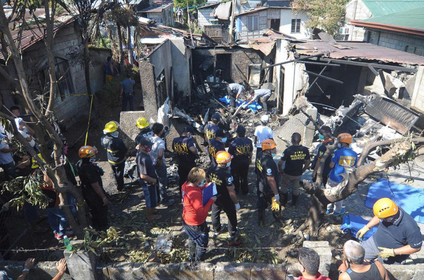 Ֆիլիպիններում ինքնաթիռն ընկել է բնակելի տան վրա. կա 10 զոհ