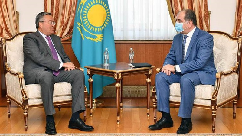 Ղազախստանի փոխվարչապետն ու ՀՀ դեսպանը քննարկել են առևտրատնտեսական հարաբերությունների զարգացման մի շարք հարցեր 