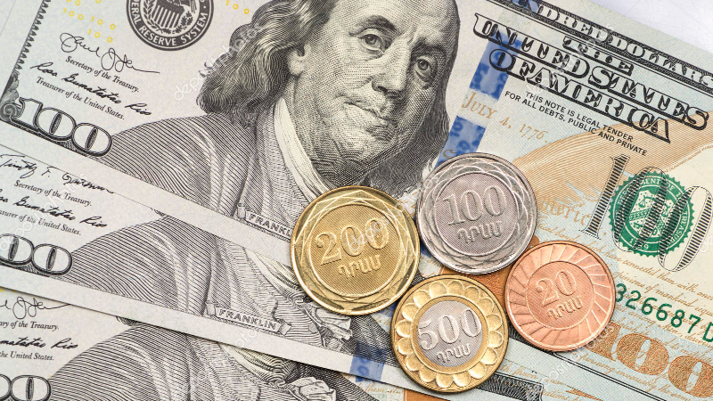 Դոլարի փոխարժեքն աճել է 1.32 դրամով․ Կենտրոնական բանկը սահմանել է նոր փոխարժեքներ