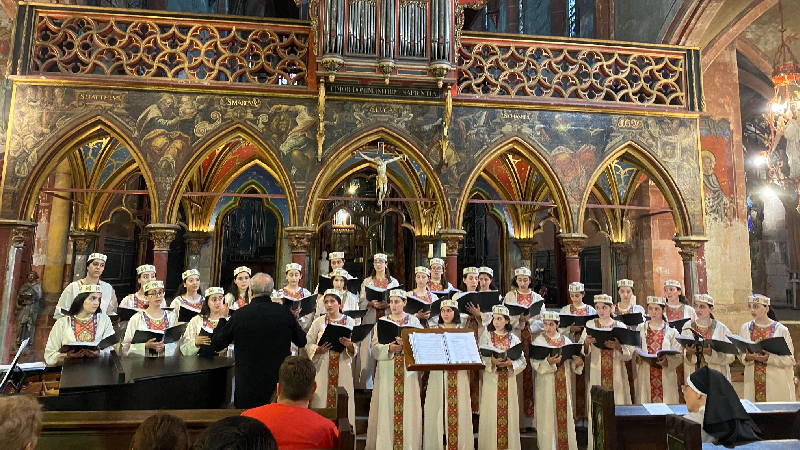 Գյումրու մանկատան երգչախումը համերգային ծրագրով հանդես է եկել Ստրասբուրգի Saint-Pierre-le-Jeune եկեղեցում 