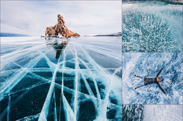 Սառցե հրաշք. ռուս լուսանկարչուհին բացահայտում է Բայկալի գեղեցկությունը (լուսանկարներ)
