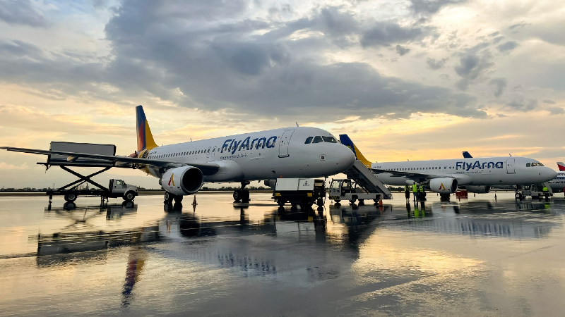 Fly Arna-ն մեկնարկում է թռիչքները դեպի Սանկտ Պետերբուրգ 