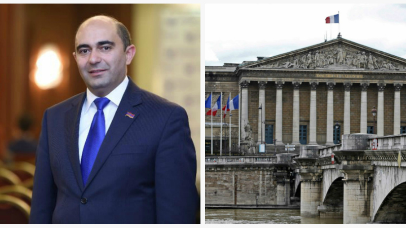 Այսօր Հայաստան է ժամանել Ֆրանսիայի խորհրդարանի պատգամավորների բազմակուսակցական 15 հոգանոց պատվիրակություն. Էդմոն Մարուքյան 