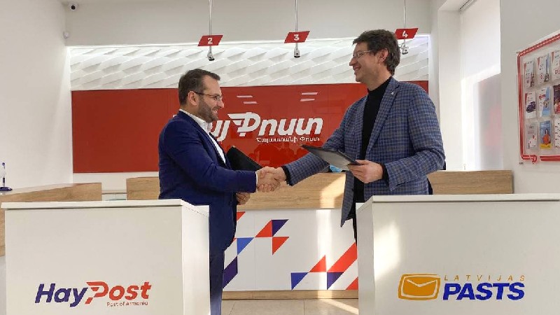 Հայ Փոստը և Լատվիայի փոստը սկսում են նոր համագործակցություն