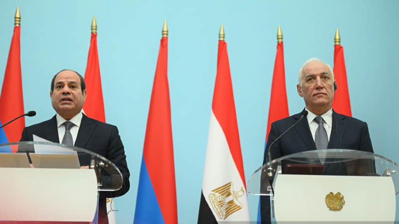 Եգիպտոսի և Հայաստանի նախագահները քննարկել են տնտեսական համագործակցության հարցերը