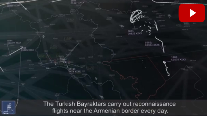 Թուրքական Բայրաքթարները Հայաստանի սահմանին մոտ ամեն օր հետախուզական թռիչքների են դուրս գալիս (տեսանյութ)