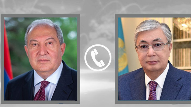 ՀՀ և Ղազախստանի նախագահները հեռախոսազրույց են ունեցել