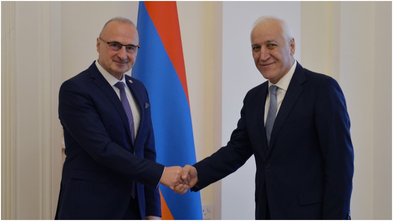 ՀՀ-ի նախագահը և Խորվաթիայի ԱԳ նախարարն անդրադարձել են երկկողմ համագործակցությանը (տեսանյութ)