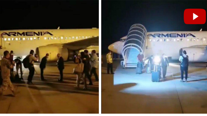 Մարդասիրական օգնություն տեղափոխող առաջին ինքնաթիռը վայրէջք է կատարել Բեյրութի միջազգային օդանավակայանում (տեսանյութ)