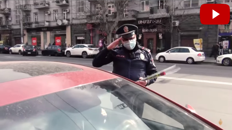 Ճանապարհային ոստիկանների «թիրախում» կին վարորդներն էին (տեսանյութ)