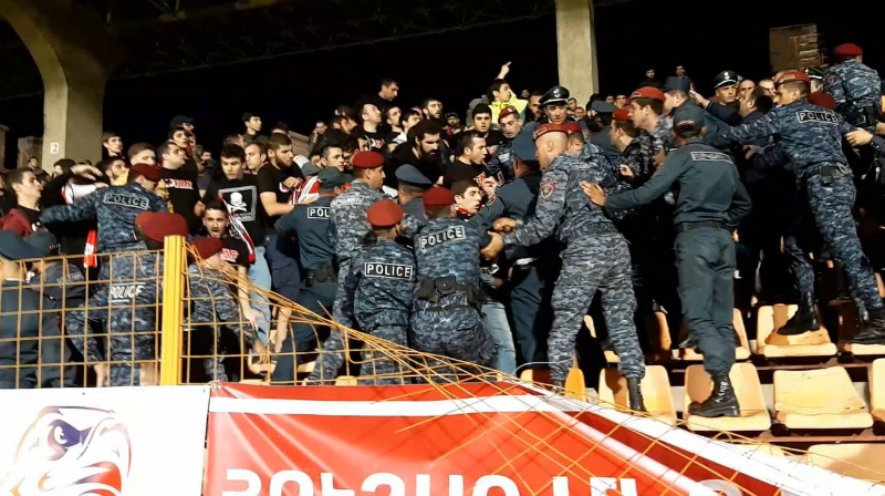 Հայաստանի ֆուտբոլի ֆեդերացիան տուգանվել է 18 հազար եվրոյով
