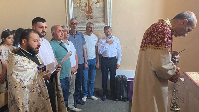 Պոդոլսկիի հայկական եկեղեցում Սուրբ պատարագ է մատուցվել