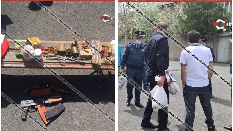 Կրակոցներ Երևանում. վնասազերծվել է զինված քաղաքացի. Shamshyan.com