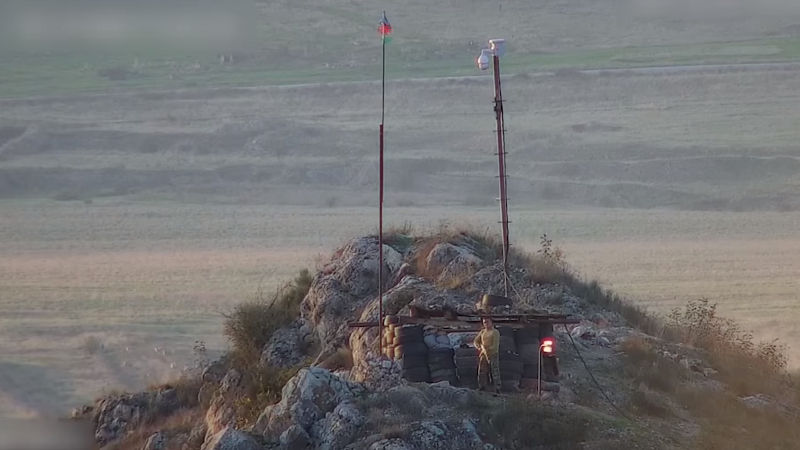 Կադրեր ադրբեջանական զինուժի կողմից ՊԲ դիրքերի ուղղությամբ արձակված կրակոցներից (տեսանյութ)