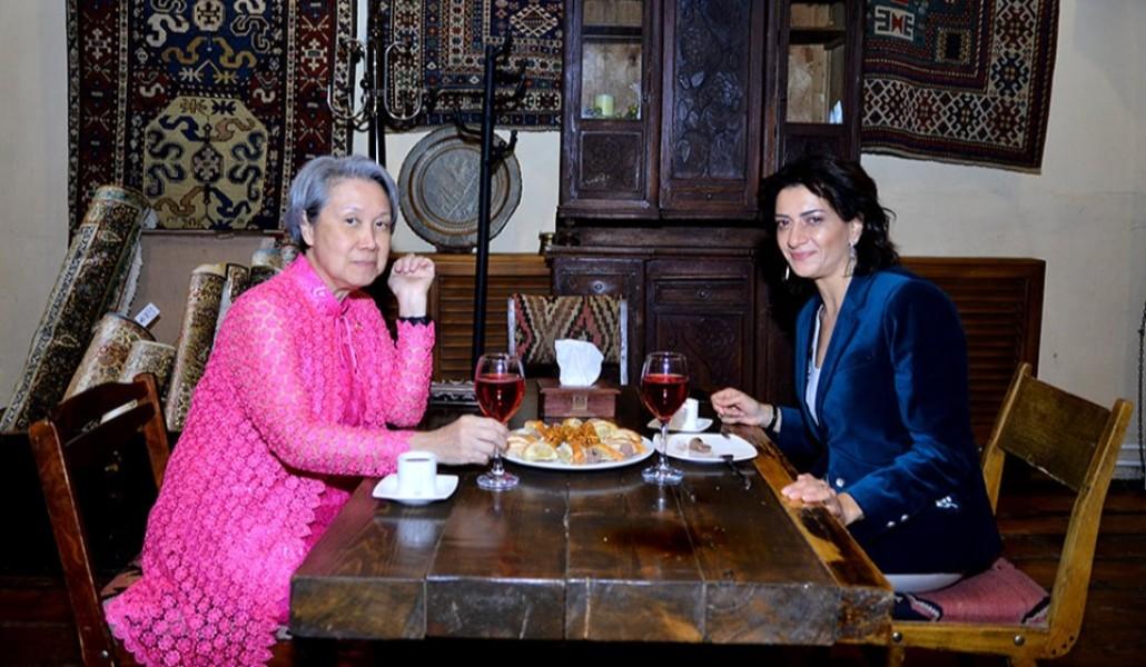 Աննա Հակոբյանը Սինգապուրի վարչապետի տիկնոջ հետ այցելել են «Մեգերյան կարպետ»․ լուսանկարներ
