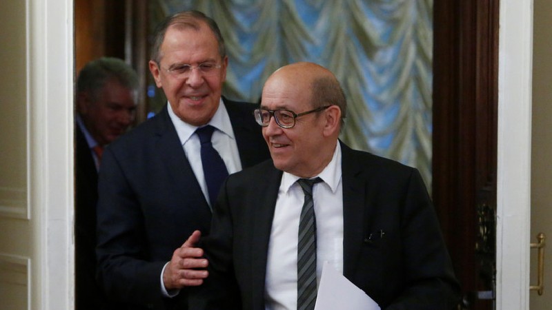 ՌԴ և Ֆրանսիայի ԱԳ նախարարները քննարկել են Լեռնային Ղարաբաղում տիրող իրավիճակը