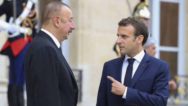 Ֆրանսիայի և Ադրբեջանի նախագահները հեռախոսազրույց են ունեցել