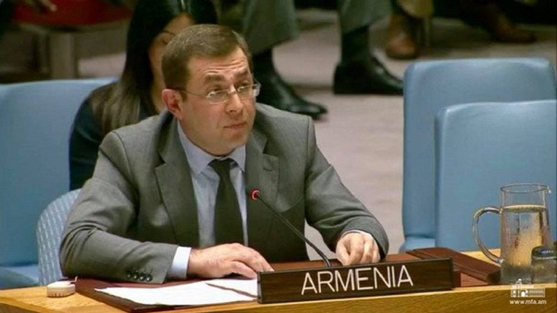 Մհեր Մարգարյանը ՄԱԿ-ի Անվտանգության խորհրդի ուշադրությունն է հրավիրել Ադրբեջանի կողմից Հայաստանի տարածքային ամբողջականության դեմ զինված հարձակումների վրա
