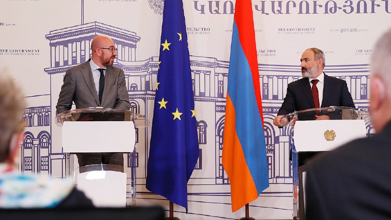 Շառլ Միշելը հուսով է, որ հայ ժողովուրդը կզգա ԵՄ 2.6 մլրդ եվրոյի աջակցության դրական ազդեցությունը