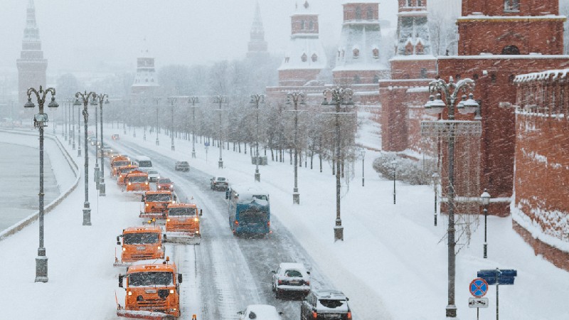 Մոսկվայում վերջին 70 տարվա ամենաուժեղ ձյունն է տեղում (տեսանյութ)