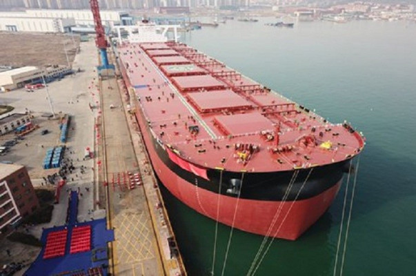 Չինաստանում կառուցվել է աշխարհի խոշորագույն հանքաքար փոխադրող նավը՝ 400 000 տոննա բեռնատարողությամբ