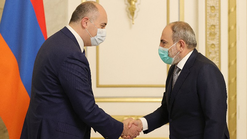 Հայաստան-Վրաստան հարաբերություններում բարձր դինամիկա է արձանագրվում. վարչապետն ընդունել է Վրաստանի պաշտպանության նախարարին (տեսանյութ)