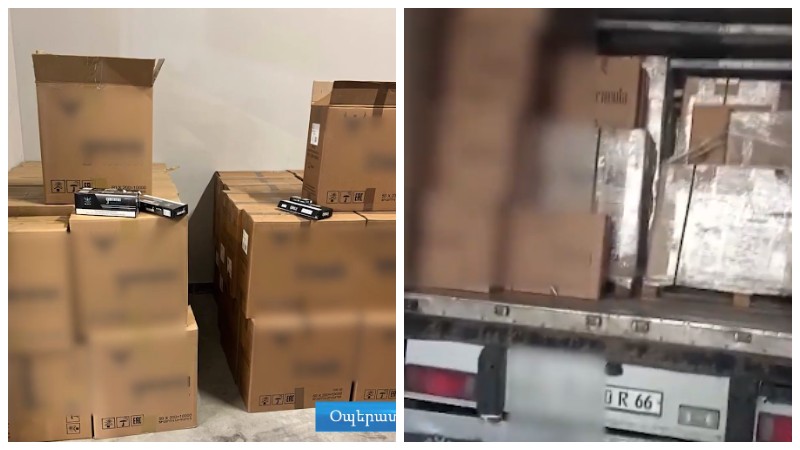 50 արկղ չհայտարարագրված և առանց ակցիզի ծխախոտ է հայտնաբերվել. ՊԵԿ (տեսանյութ)