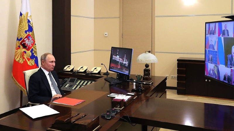 Պուտինը Անվտանգության խորհրդի նիստին ներկայացրել է Փաշինյանի եւ Ալիևի հետ հանդիպման արդյունքների մասին