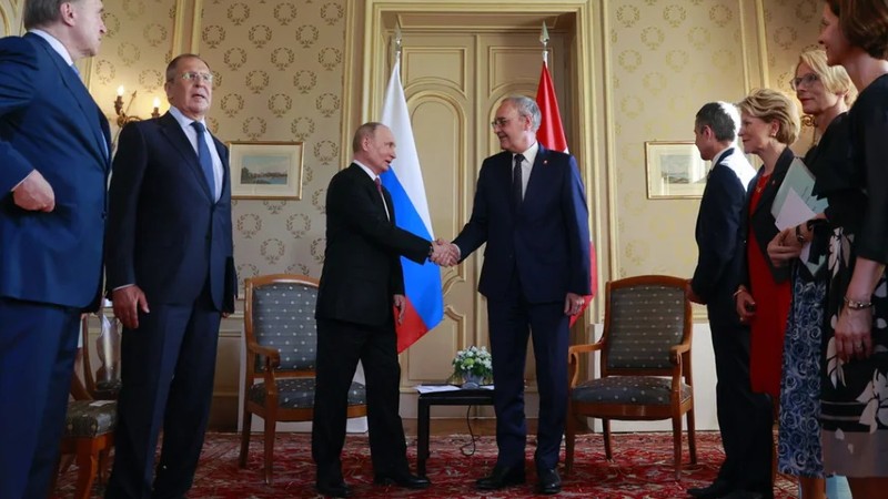 Ռուսաստանի ու Շվեյցարիայի նախագահները քննարկել են ԼՂ թեման