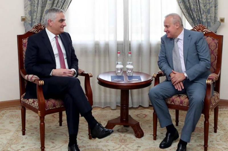 Փոխվարչապետ Մհեր Գրիգորյանը և ՌԴ դեսպանը մտքեր են փոխանակել հայ-ռուսական երկկողմ հարաբերությունների հարցերի շուրջ