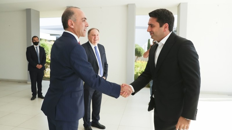 Ալեն Սիմոնյանը հանդիպել է Հայաստան-Կիպրոս համագործակցության միջխորհրդարանական հանձնաժողովի նախագահին