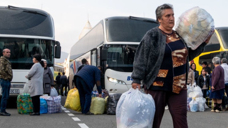 Հայաստանից նոյեմբերի 19-ին 1235 փախստական է վերադարձել Ստեփանակերտ