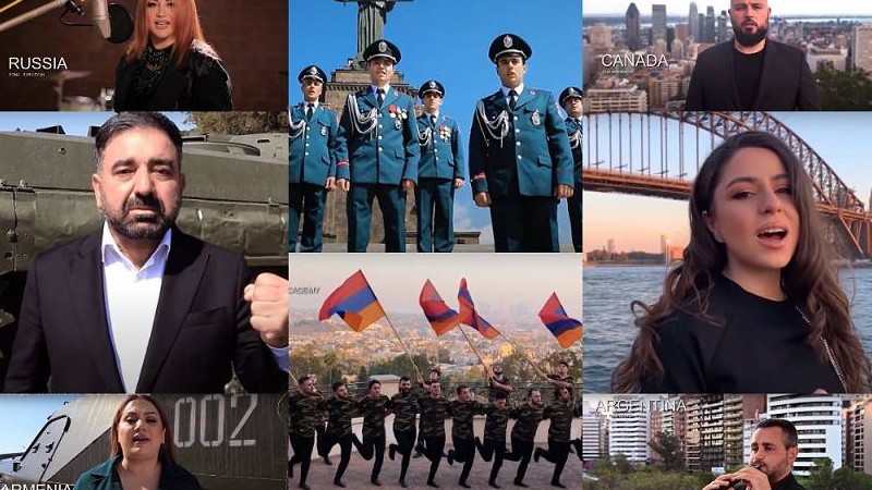 Նոր տեսահոլովակ՝ նվիրված Հայոց բանակին և հայ զինվորին. կատարում են Հայաստանի և արտերկրի հայ աստղերը