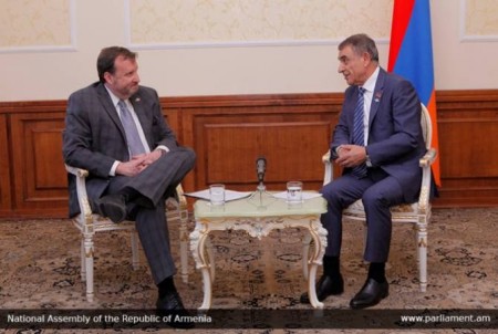 ՀՀ ԱԺ նախագահ Արա Բաբլոյանն ընդունել է Հայաստանում ԱՄՆ դեսպանին